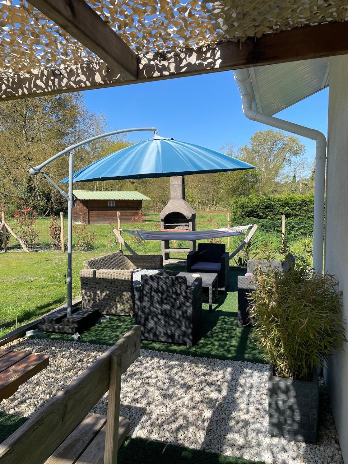 Agreable Maison De Vacances Soustons Exteriör bild